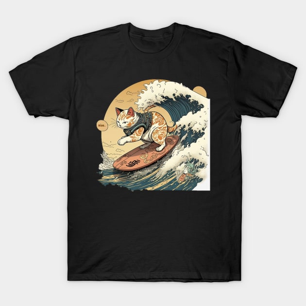 Japanese hotsell cat shirt